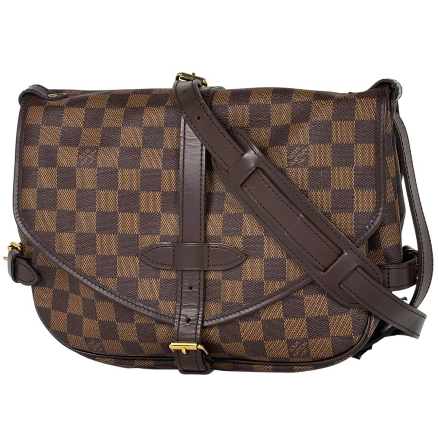 ルイヴィトン LOUIS VUITTON ショルダーバッグ ダミエ  ソミュール30 スペシャルオーダー N48081 ブラウン LOUIS VUITTON（ルイ・ヴィトン） ソミュール30 斜め掛け スペシャル