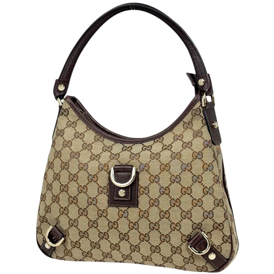 GUCCI グッチ Abbey アビー GGキャンバス ブラウン 茶色 ベージュ GUCCI（グッチ） GUCCI GG柄 ショルダーバッグ アビー ハンドバッグ GG