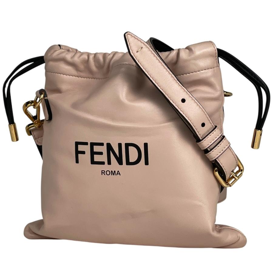 FENDIフェンディのショルダーバッグ(巾着型フラットポーチ) 【公式通販】
