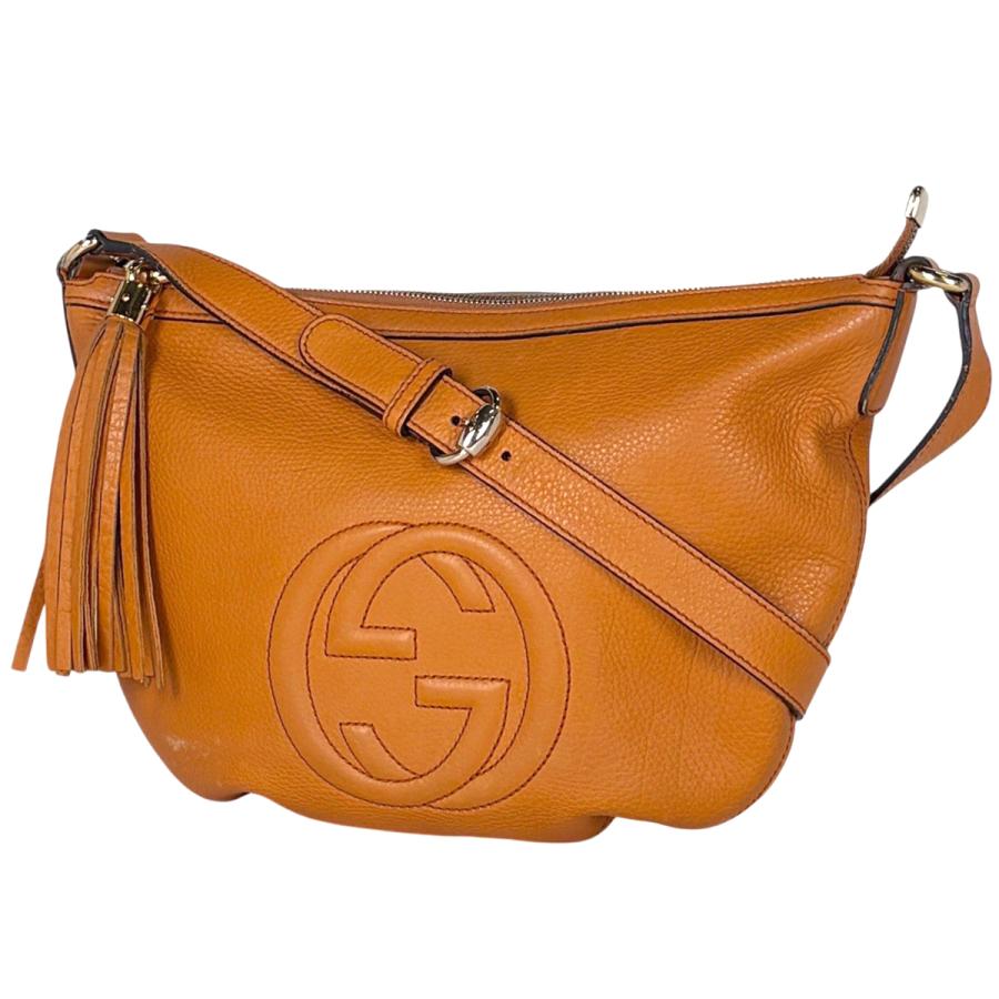 グッチ ショルダーバッグ ソーホー 308361 グッチ GUCCI ソーホーショルダーバッグ 308361 ブラック レザー