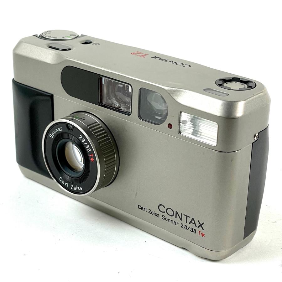 コンタックス CONTAX T2 チタンシルバー フィルム コンパクトカメラ