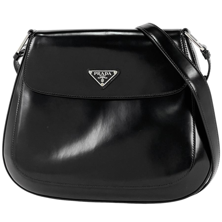 PRADA（プラダ） クレオ ショルダーバッグ 斜め掛け ロゴプレート 