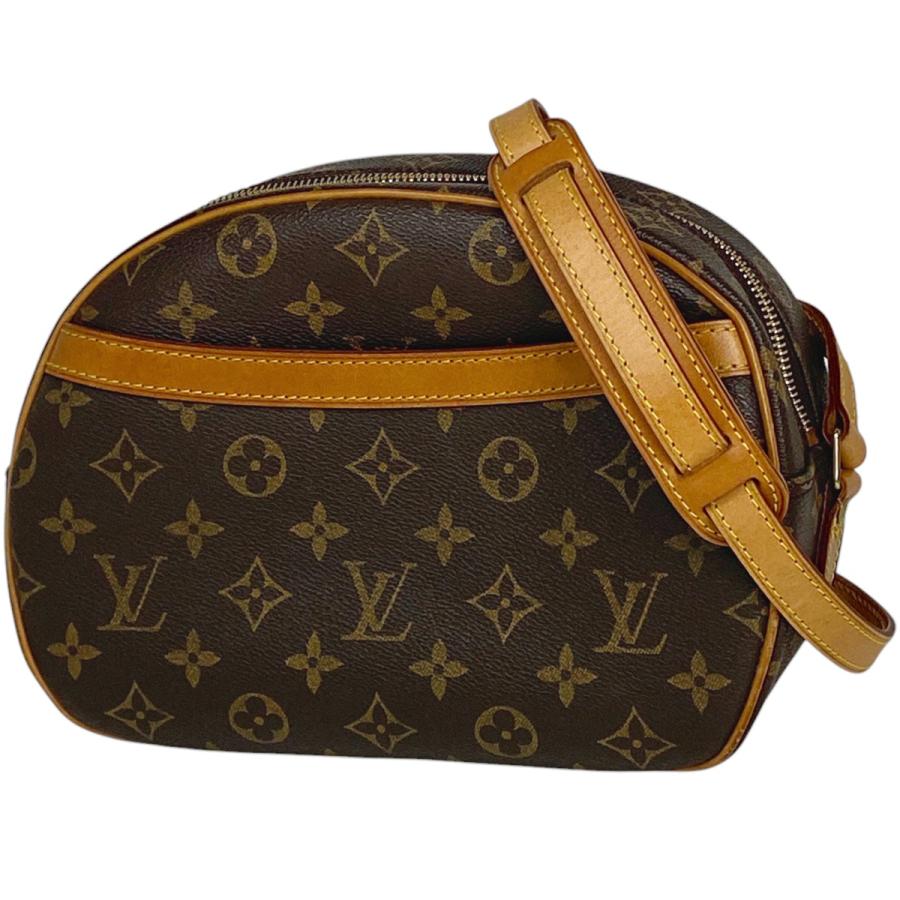 ルイ ヴィトン モノグラム ブロワ 斜め掛け ショルダーバッグ M51221 ブラウン PVC レザー レディース LOUIS VUITTON 【中古】 LOUIS VUITTON（ルイ・ヴィトン） ブロワ 斜め掛け ショルダーバッグ