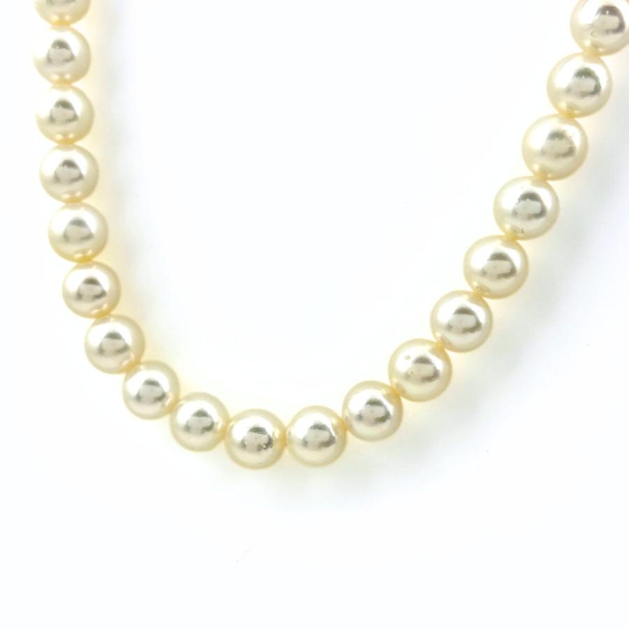 タサキ TASAKI パール デザインネックレス シルバー 真珠 silver