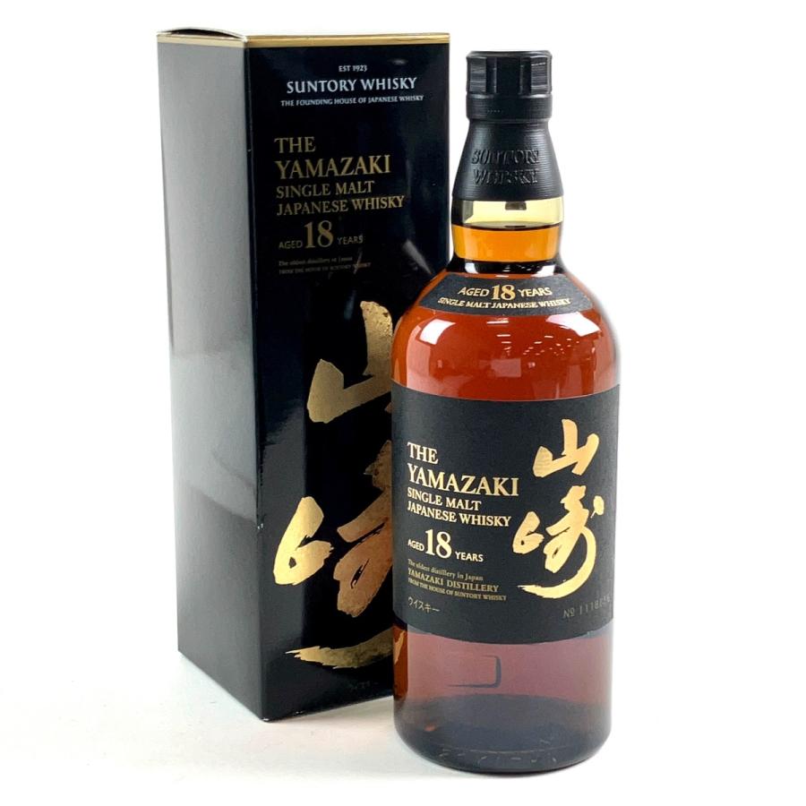 東京都内限定お届け サントリー SUNTORY 山崎 18年 シングルモルト