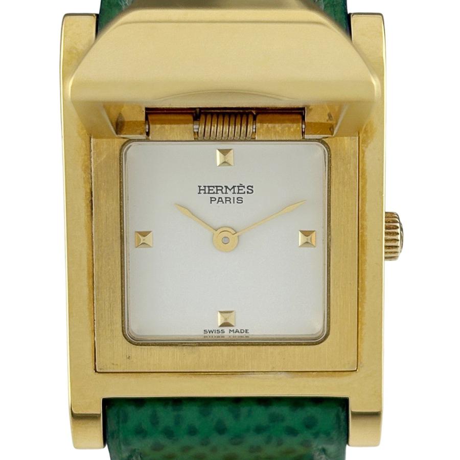 HERMES（エルメス） 保証書 メドール ME1.201 腕時計 SS GP クォーツ