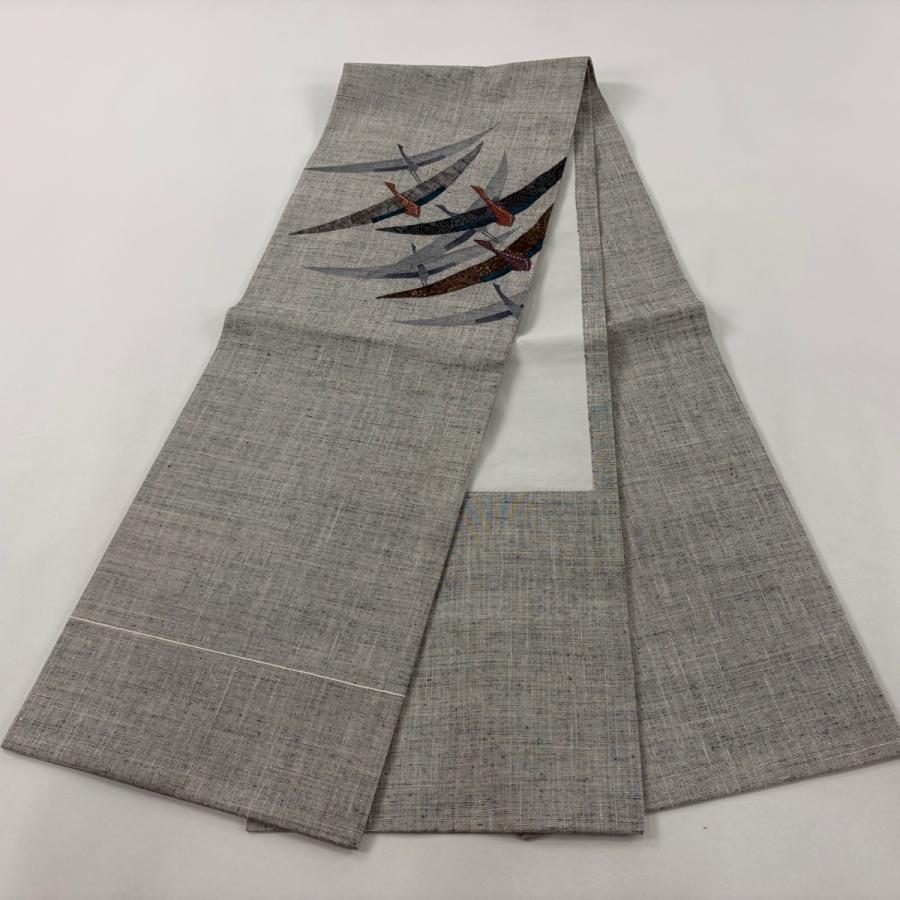 【美品】 開き名古屋帯 逸品 正絹 【中古】 美品】 開き名古屋帯 逸品 正絹 【中古】の通販 by バイセル ラクマ店