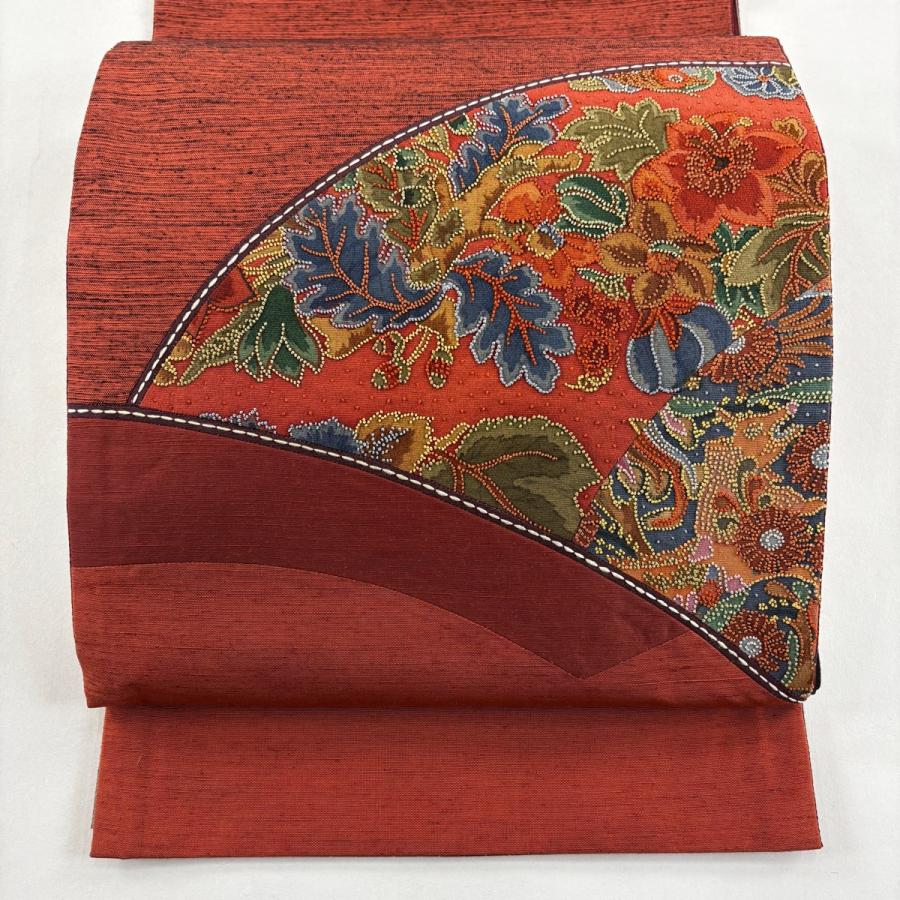 袋名古屋帯 秀品 正絹 【中古】 美品】 袋名古屋帯 秀品 正絹 【中古】の通販 by バイセル ラクマ店