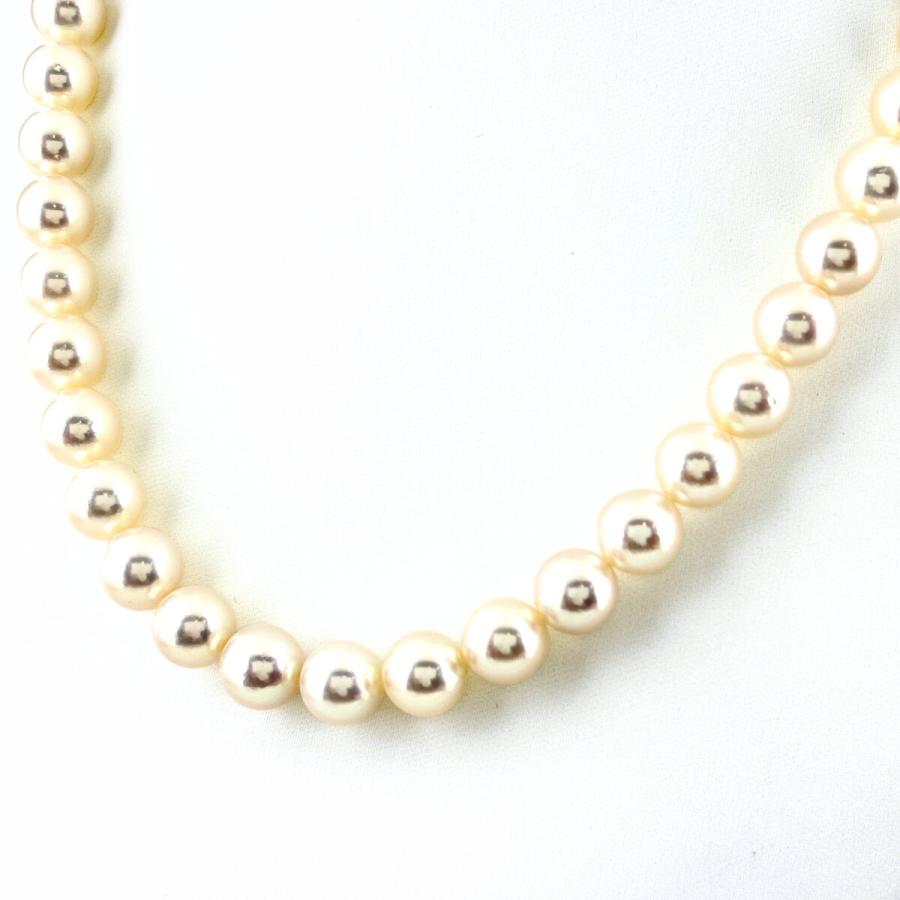 MIKIMOTO（ミキモト） パール デザインネックレス WG ホワイトゴールド