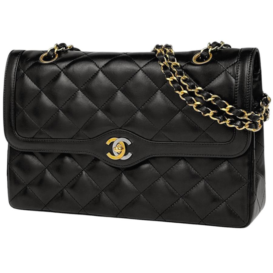 希少★ シャネル　パリ限定　マトラッセ チェーンショルダーバッグ　ヴィンテージ CHANEL シャネル マトラッセ パリ限定 チェーン ショルダーバッグ