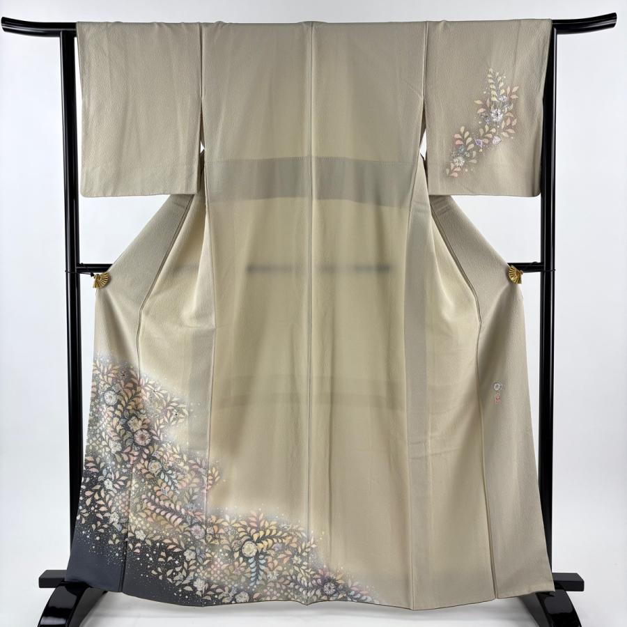 付下げ 身丈162.5cm 裄丈64cm M 袷 翠山工房 やまと 落款あり 辻が花
