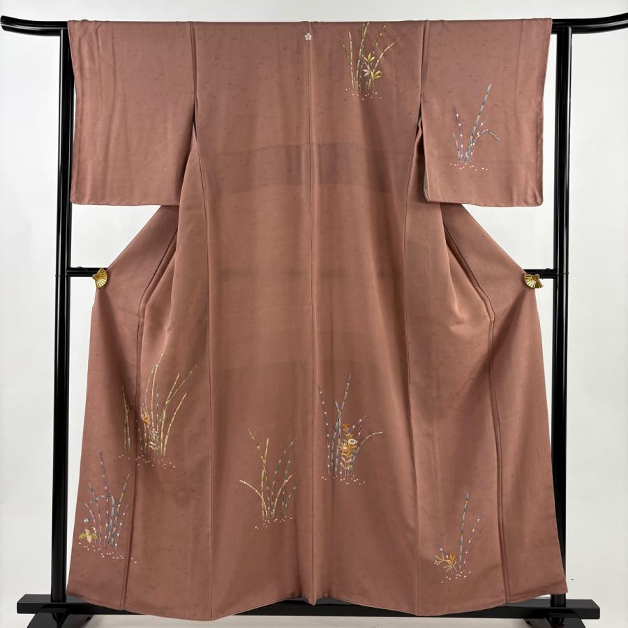 紬 【在庫一掃】 【美品】 紬 身丈157cm 裄丈62cm S 袷 ほていや 枝花