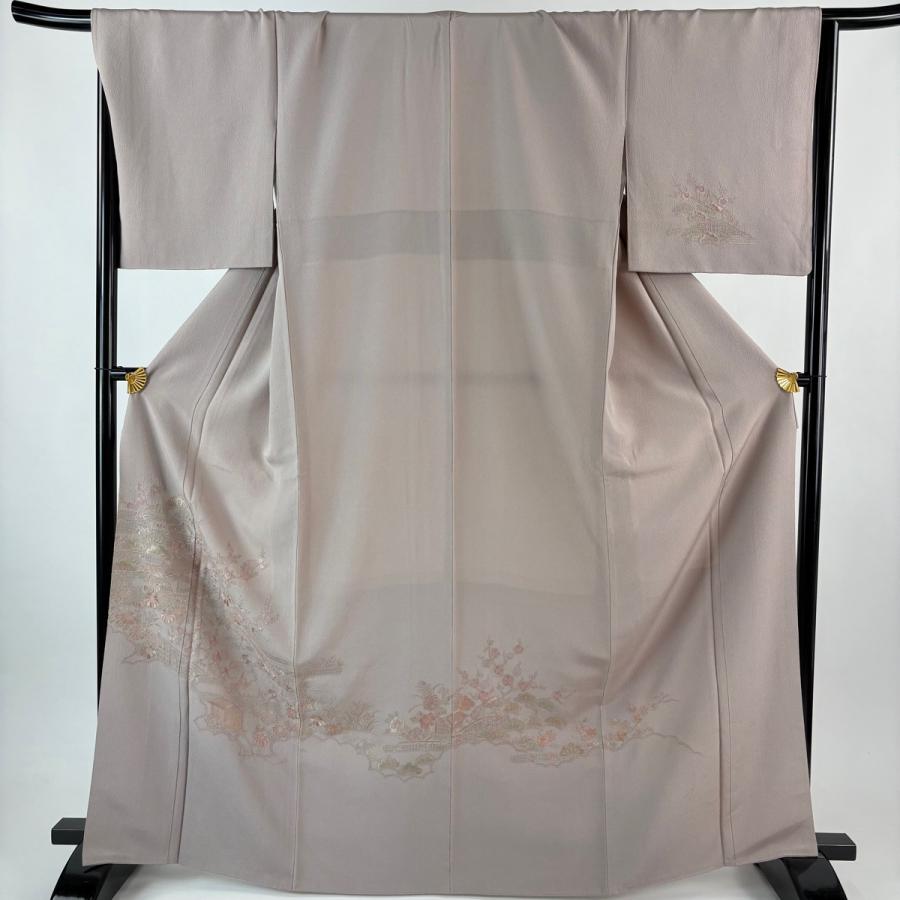 訪問着 身丈166.5cm 裄丈64.5cm 正絹 秀品 【中古】 付下げ 身丈