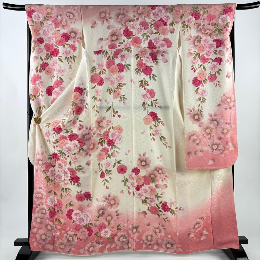 振袖 身丈165cm 裄丈67cm M 袷 hiromichi nakano 落款あり 桜 花びら
