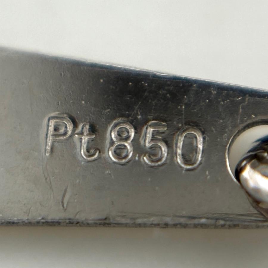 メレダイヤ デザインネックレス プラチナ ペンダント ネックレス Pt900 Pt850 ダイヤモンド レディース 中古_5