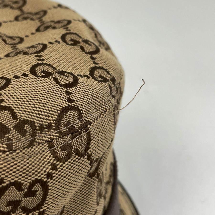 GUCCI（グッチ） GUCCI GGマーモント バケットハット GG柄 帽子 ハット
