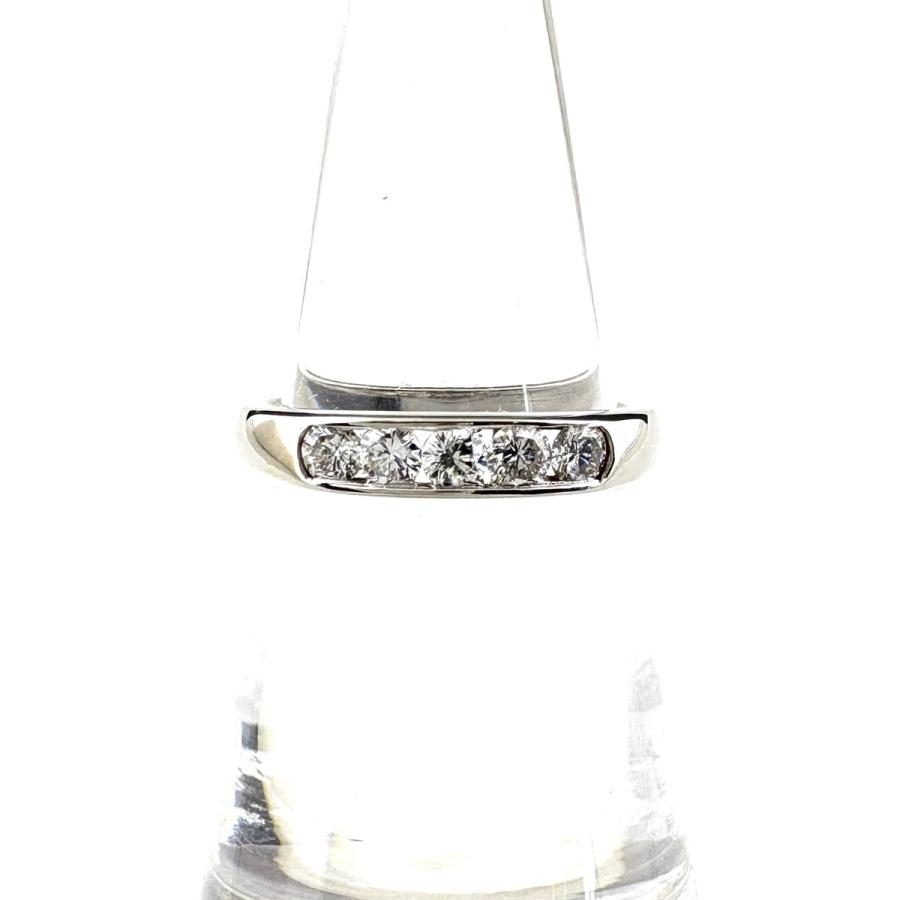 メレダイヤ デザインリング プラチナ 指輪 リング 9号 Pt900