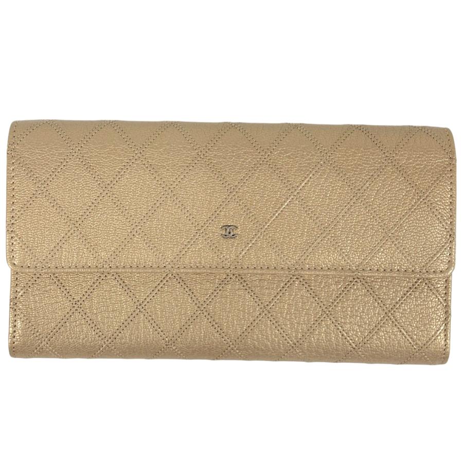 CHANEL（シャネル） ビコローレ 二つ折り 長財布 ココマーク 長