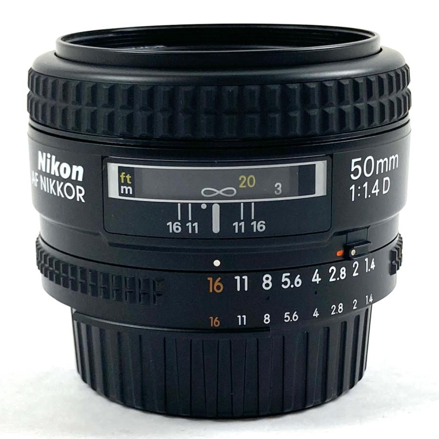 美品 Nikon ニコン AF NIKKOR 50mm f1.4 D ニコン Nikon AF NIKKOR 50mm F1.4D 一眼カメラ用レンズ（オート