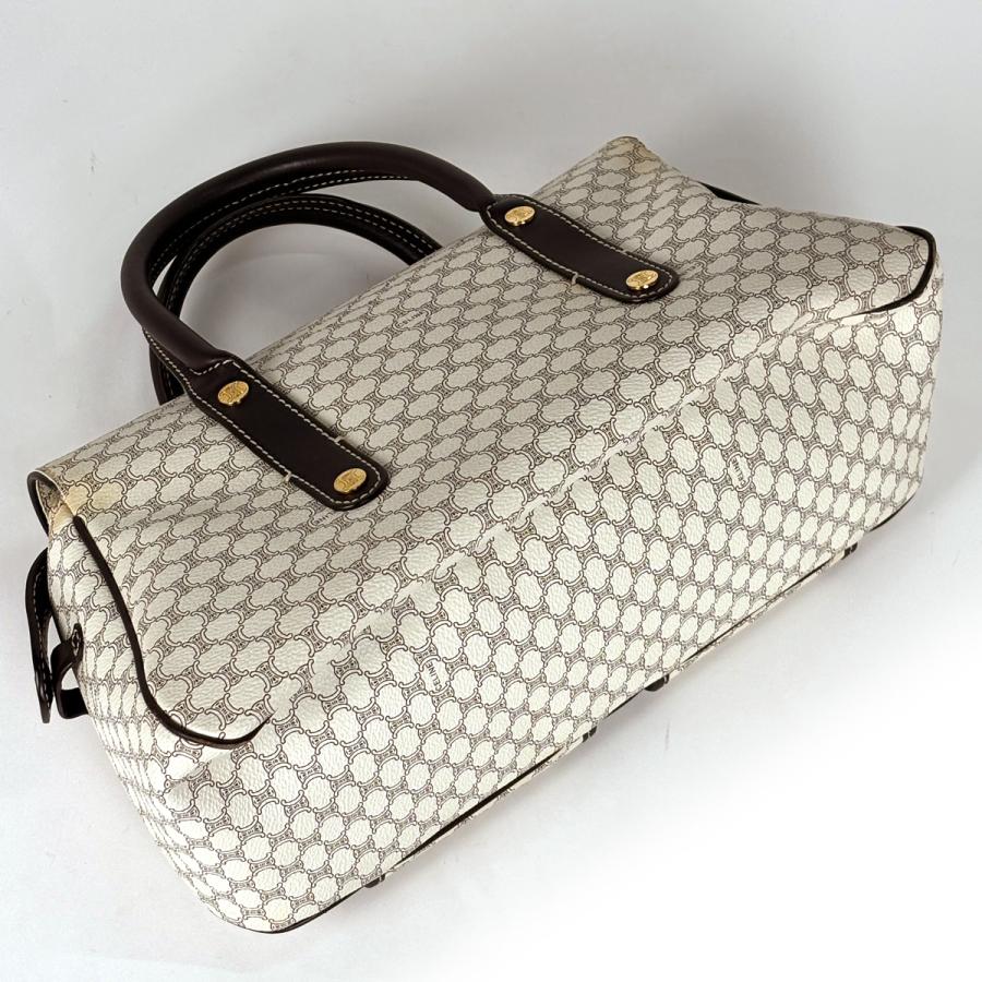 CELINE（セリーヌ） マカダム柄 ハンドバッグ コーティングキャンバス