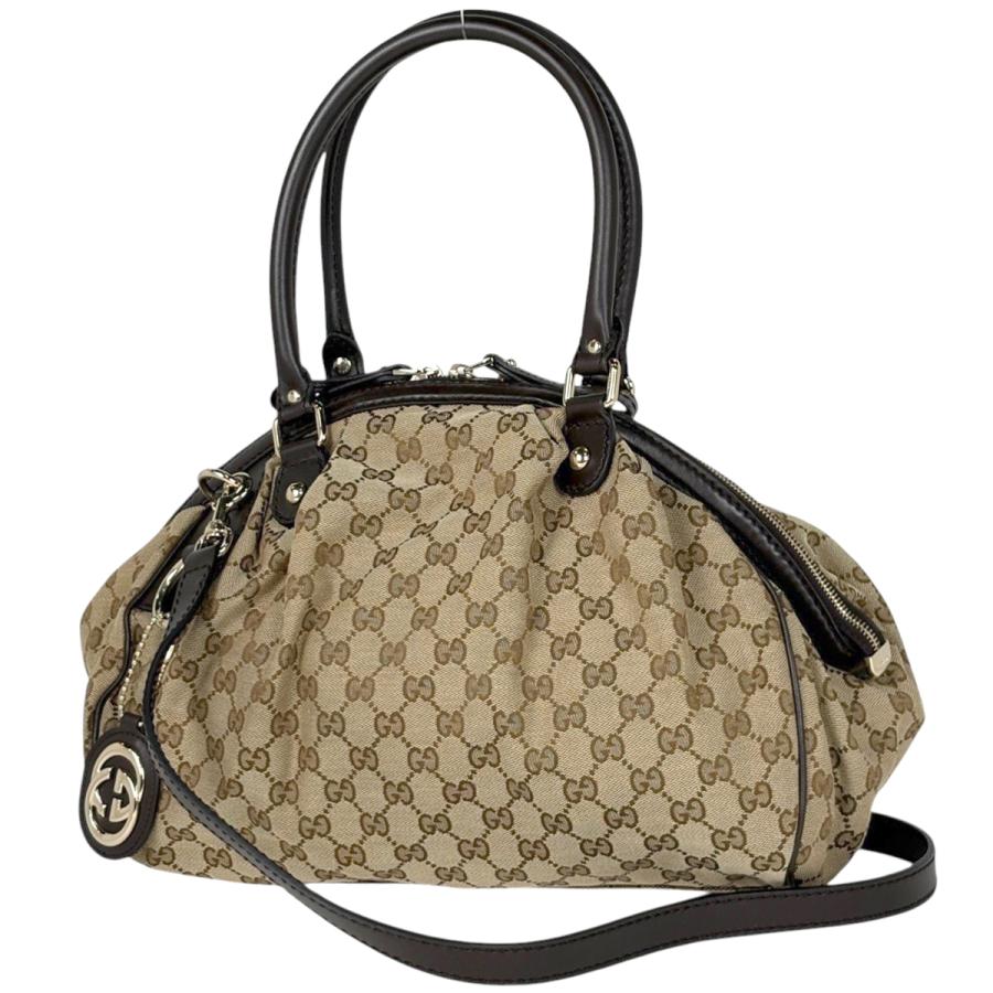 GUCCI（グッチ） GUCCI GG柄 スーキー ハンドバッグ 2WAY ショルダー 