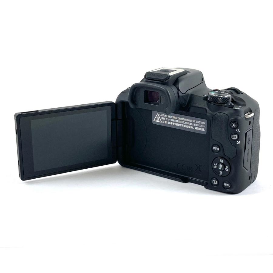 キヤノン Canon EOS R50 ボディ ブラック デジタル ミラーレス 一眼カメラ 中古の画像