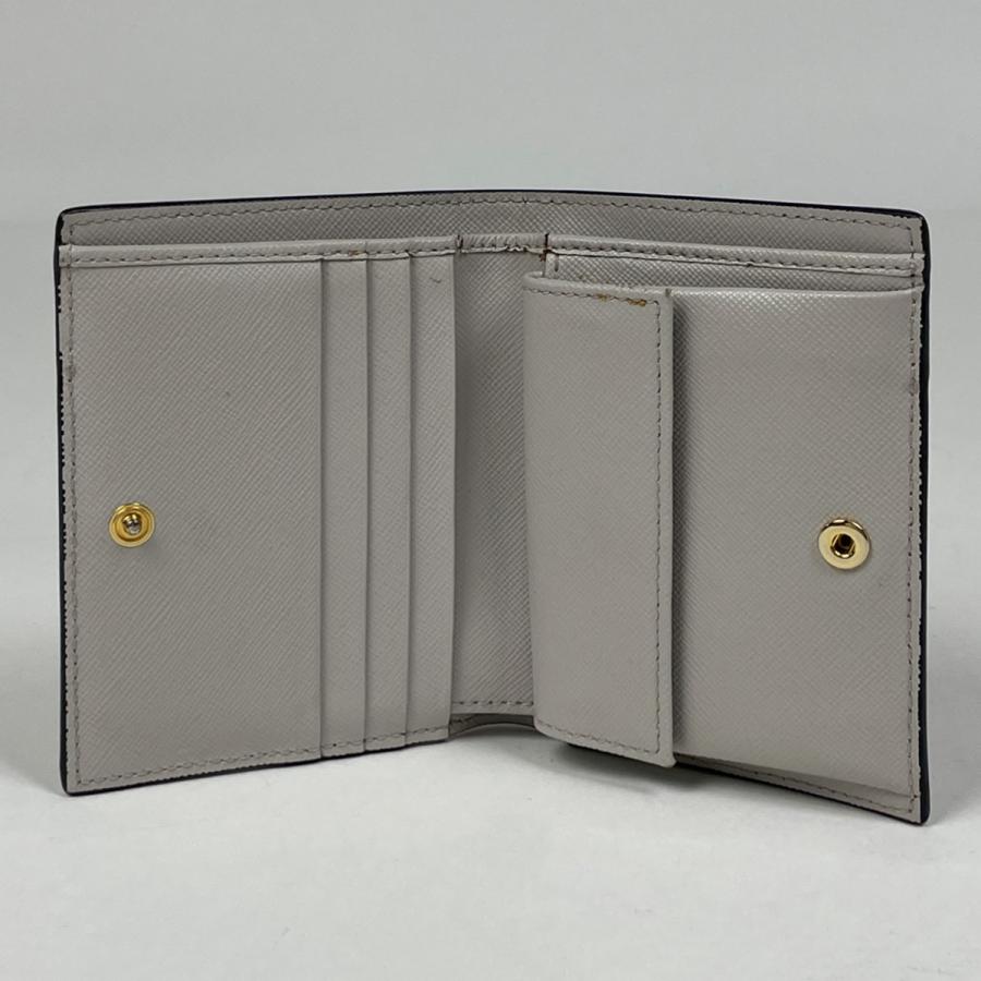 MARNI（マルニ） バイフォールド ウォレット ロゴ 二つ折り財布 レザー
