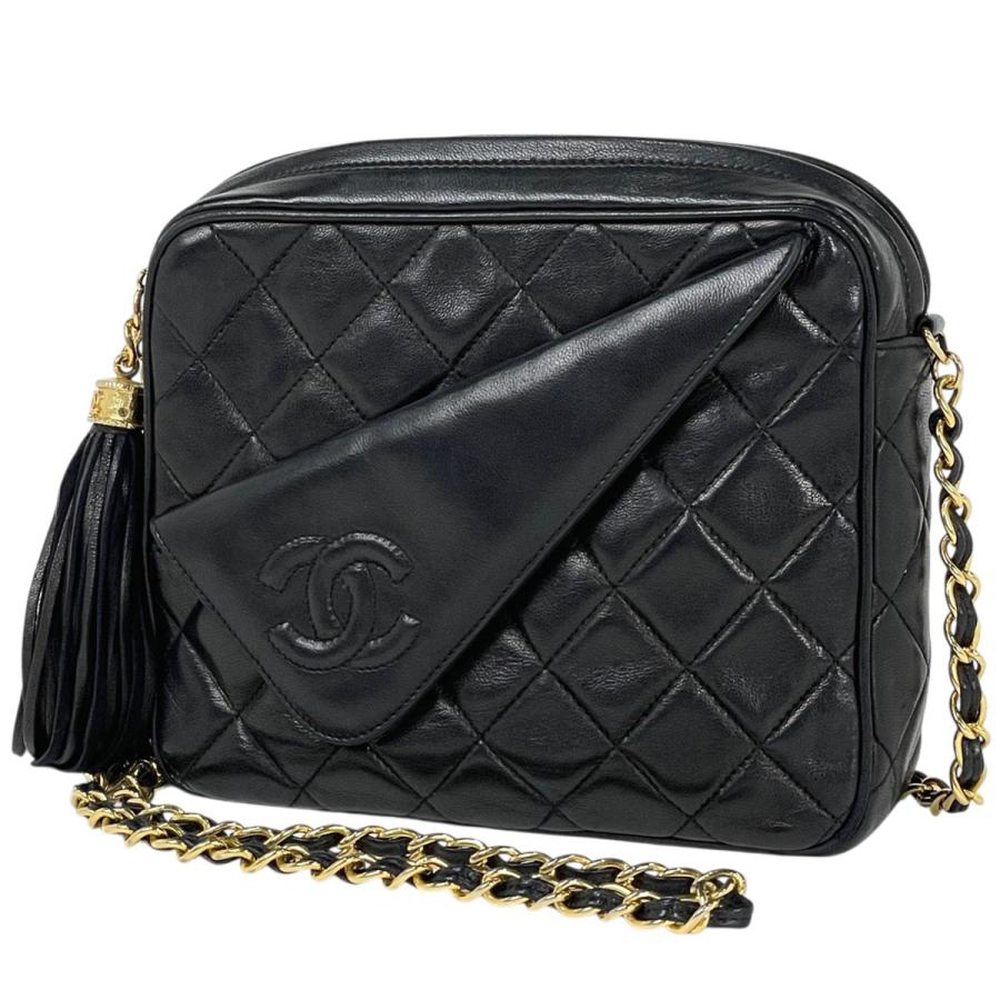 CHANEL（シャネル） ココマーク チェーン ショルダーバッグ フリンジ