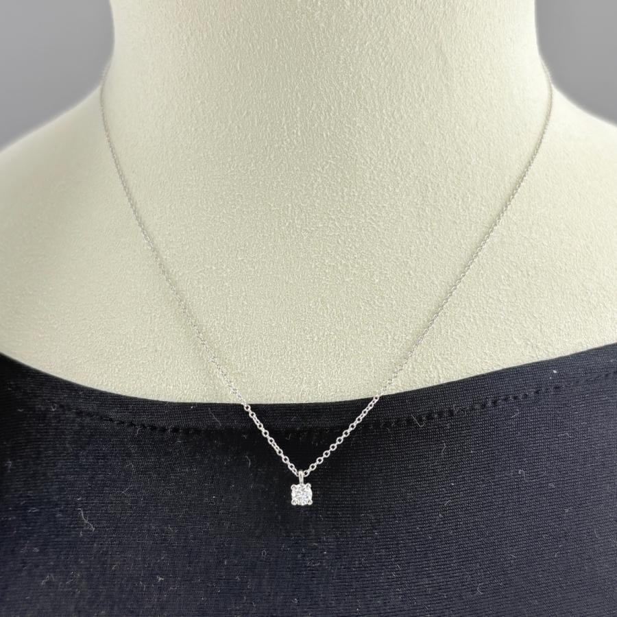 TIFFANY&Co.（ティファニー） ソリティア ネックレス プラチナ 