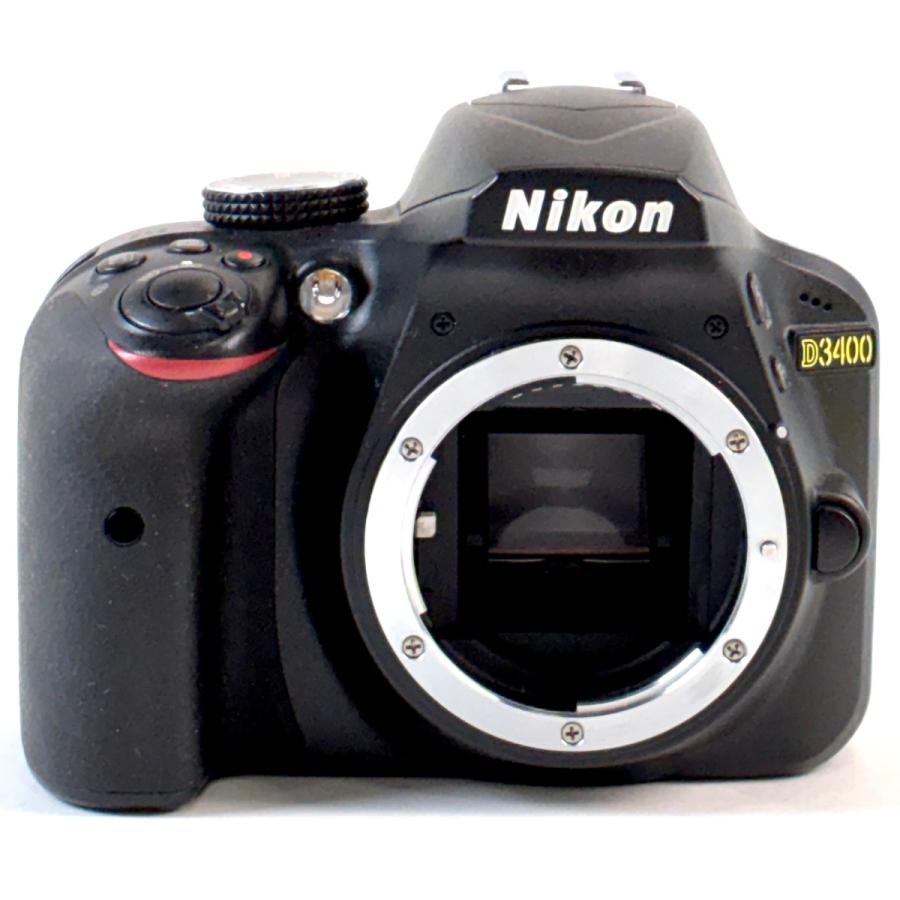 ニコン Nikon D3400 ボディ ブラック デジタル 一眼レフカメラ 中古