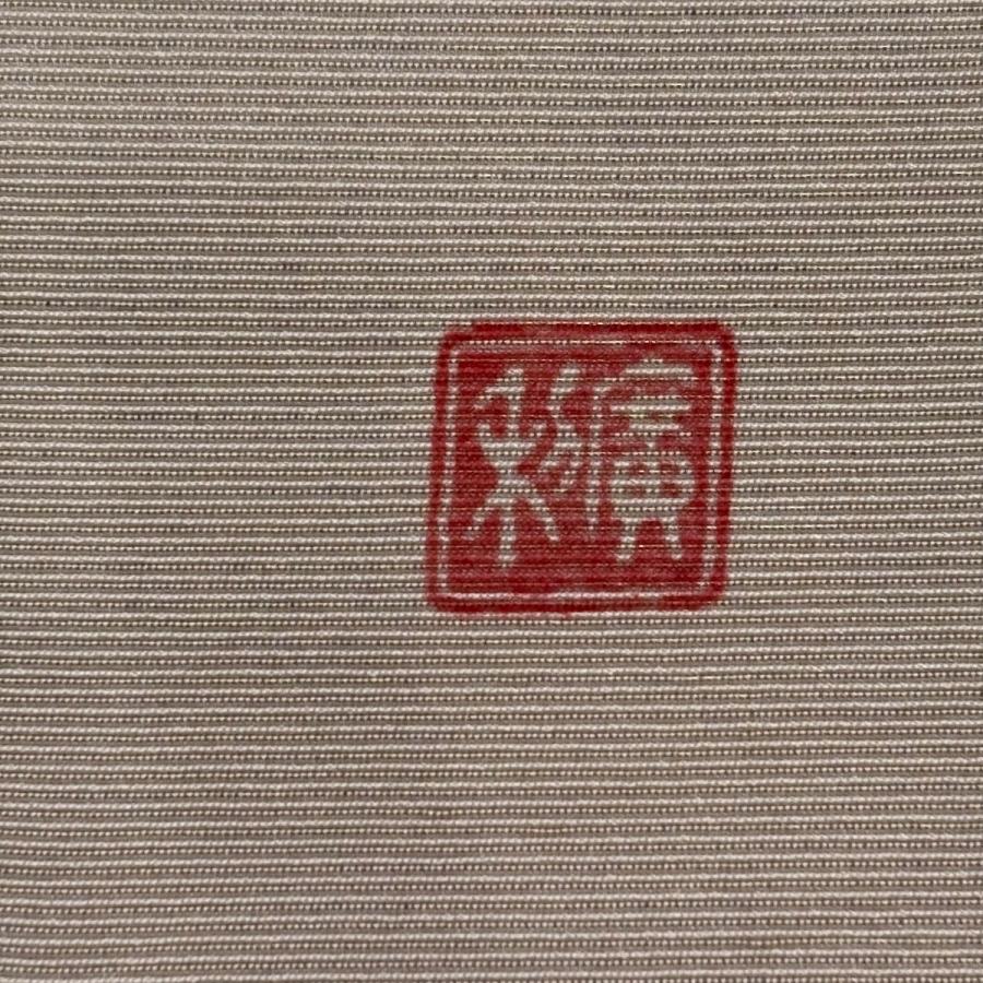 袋帯 逸品 辻が花柄 金通し ピンクベージュ お太鼓柄 正絹 中古 在庫一掃_3