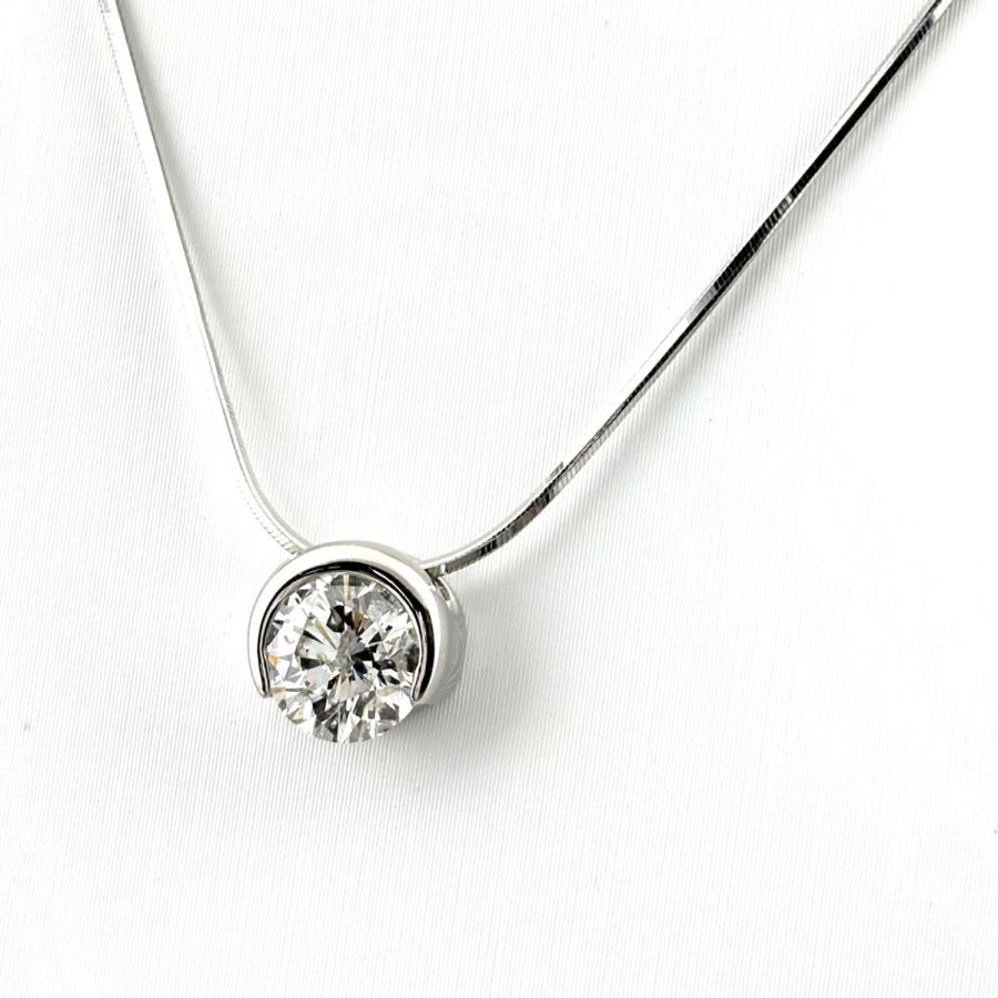 ダイヤモンド デザインネックレス プラチナ ペンダント ネックレス