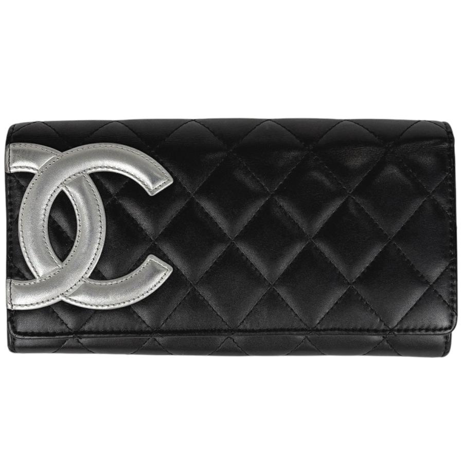 CHANEL（シャネル） カンボンライン 二つ折り 長財布 ココマーク 長 