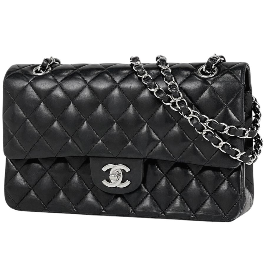 CHANEL（シャネル） マトラッセ Wフラップ チェーン ショルダーバッグ