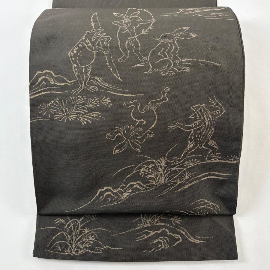 専用帯3203 ●高級 正絹 ぜんまい紬 太鼓全通 袋帯 専用帯3203 ○高級 正絹 ぜんまい紬 太鼓全通 袋帯