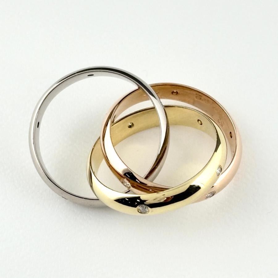 Cartier（カルティエ） トリニティ リング YG イエローゴールド 指輪