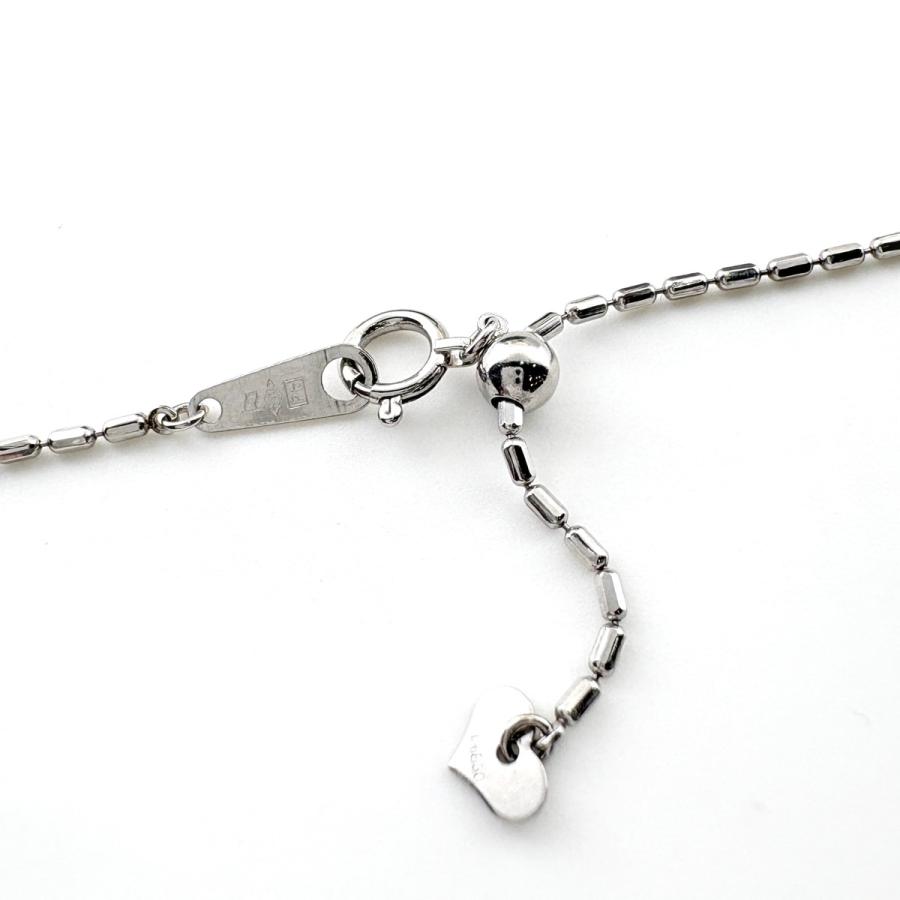 メレダイヤ デザインネックレス プラチナ ペンダント ネックレス Pt900 Pt850 ダイヤモンド レディース 中古_4