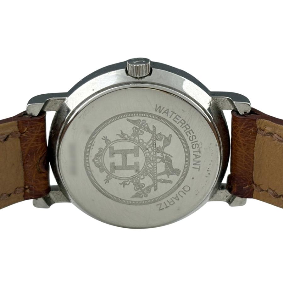 HERMES（エルメス） セリエ 腕時計 SS GP レザー クォーツ ホワイト