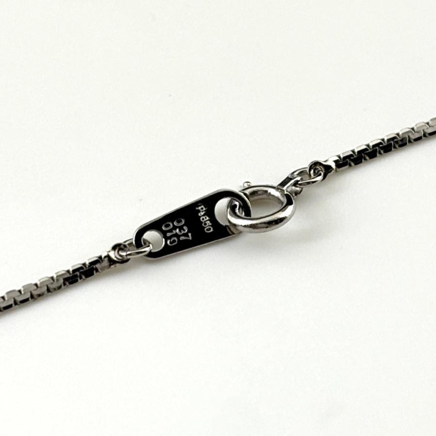 ダイヤモンド デザインネックレス プラチナ ペンダント メレダイヤ ネックレス Pt900 Pt850 ダイヤモンド レディース 中古_3