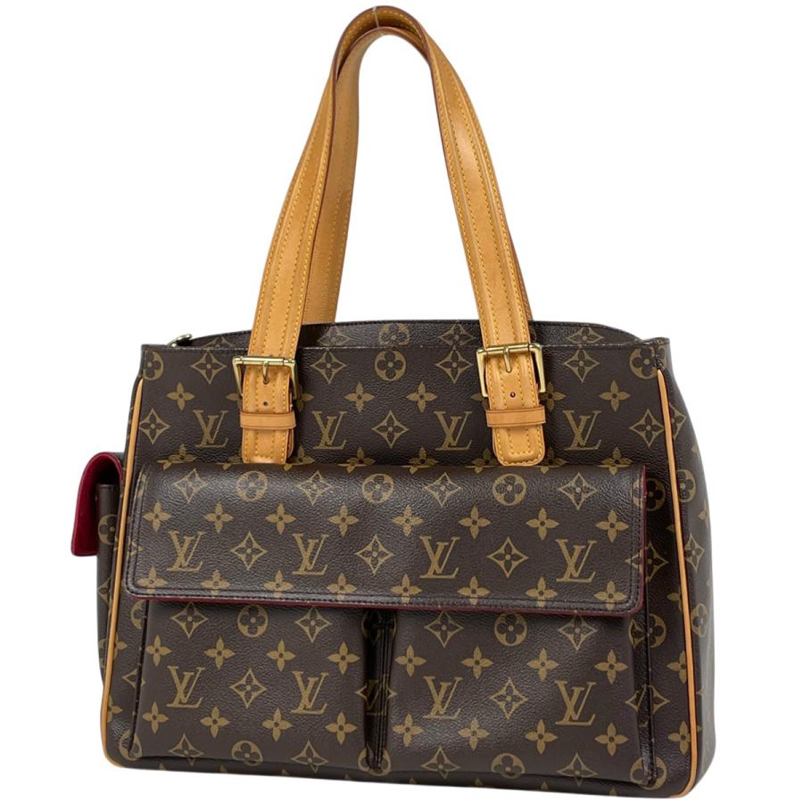 LOUIS VUITTON ハンドバッグ モノグラム ミュルティプリ シテ 茶 LOUIS VUITTON（ルイ・ヴィトン） ミュルティプリ シテ ハンドバッグ