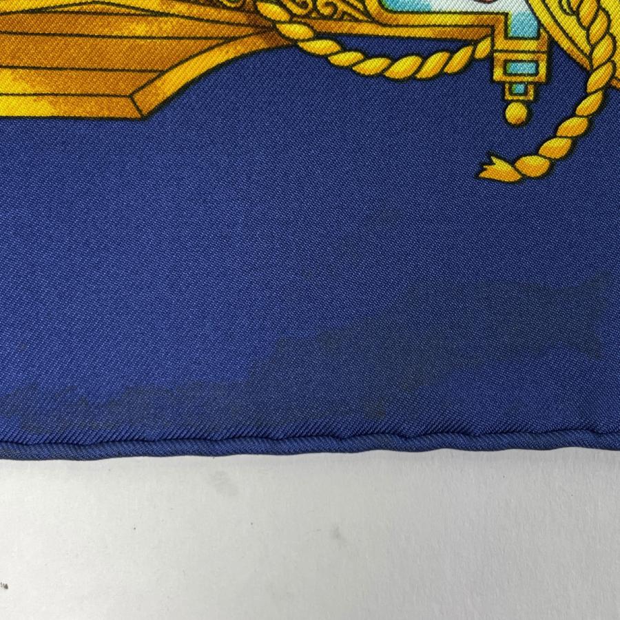 HERMES（エルメス） カレ 90 VOILES DE LUM 光の帆船 ホース スカーフ