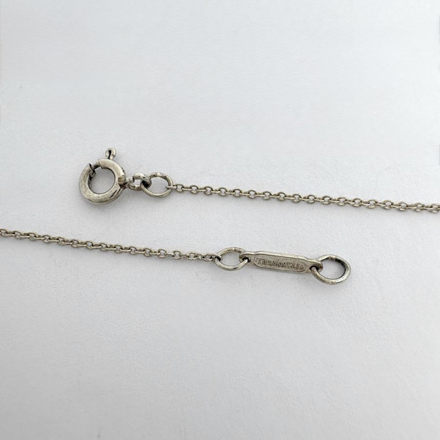 TIFFANY&Co.（ティファニー） ハート リボン ネックレス K18 シルバー