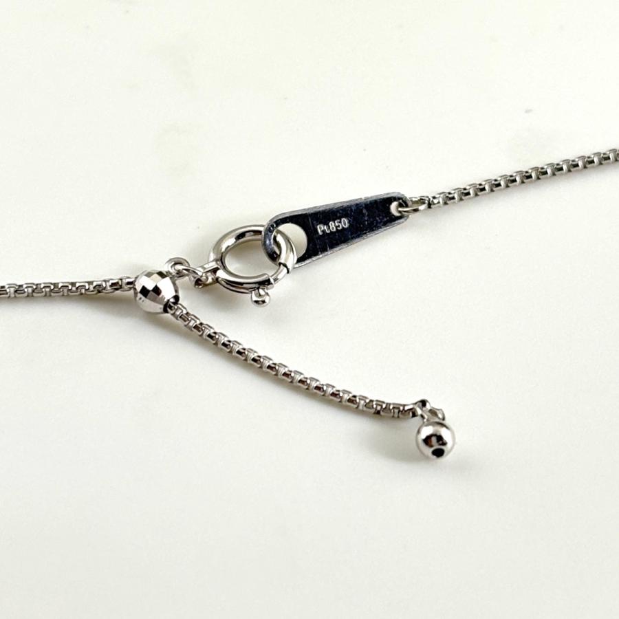 ダイヤモンド デザインネックレス プラチナ ペンダント ネックレス Pt900 Pt850 ダイヤモンド レディース 中古_3
