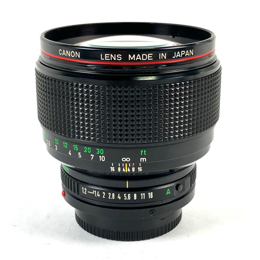 希少美品 Canon New FD 85 mm F1.2 L ＋ 純正付属品付 キヤノン Canon NEW FD 85mm F1.2L 一眼カメラ用レンズ（マニュアル