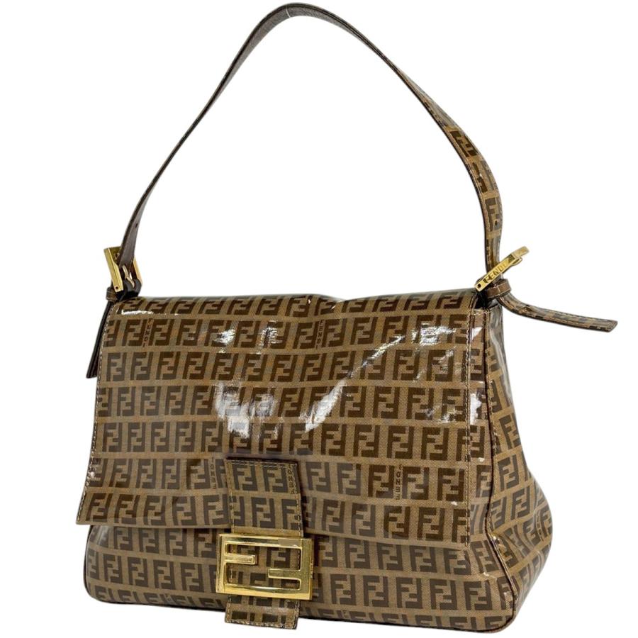 FENDI（フェンディ） ズッキーノ柄 ショルダーバッグ ハンドバッグ