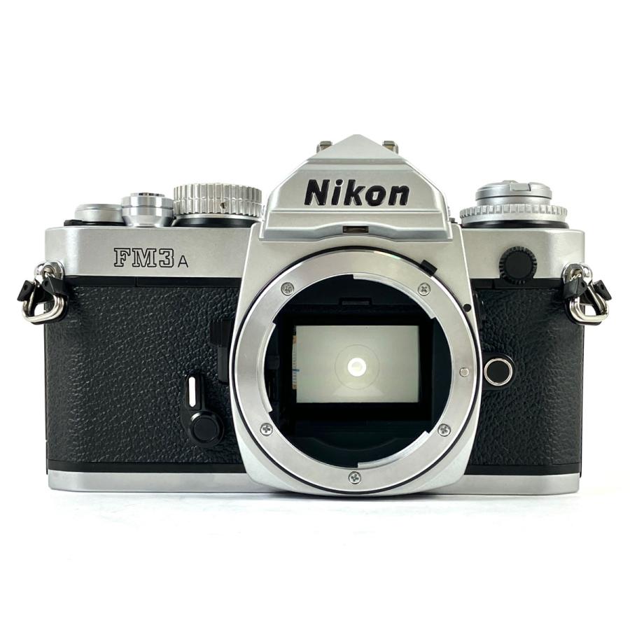 ＮikonFM３Ａシルバーボディ ニコン Nikon FM3A シルバー ボディ フィルム マニュアルフォーカス