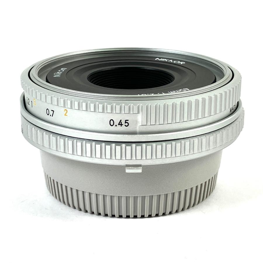 ニコン Nikon Ai NIKKOR 45mm F2.8P シルバー 一眼カメラ用レンズ