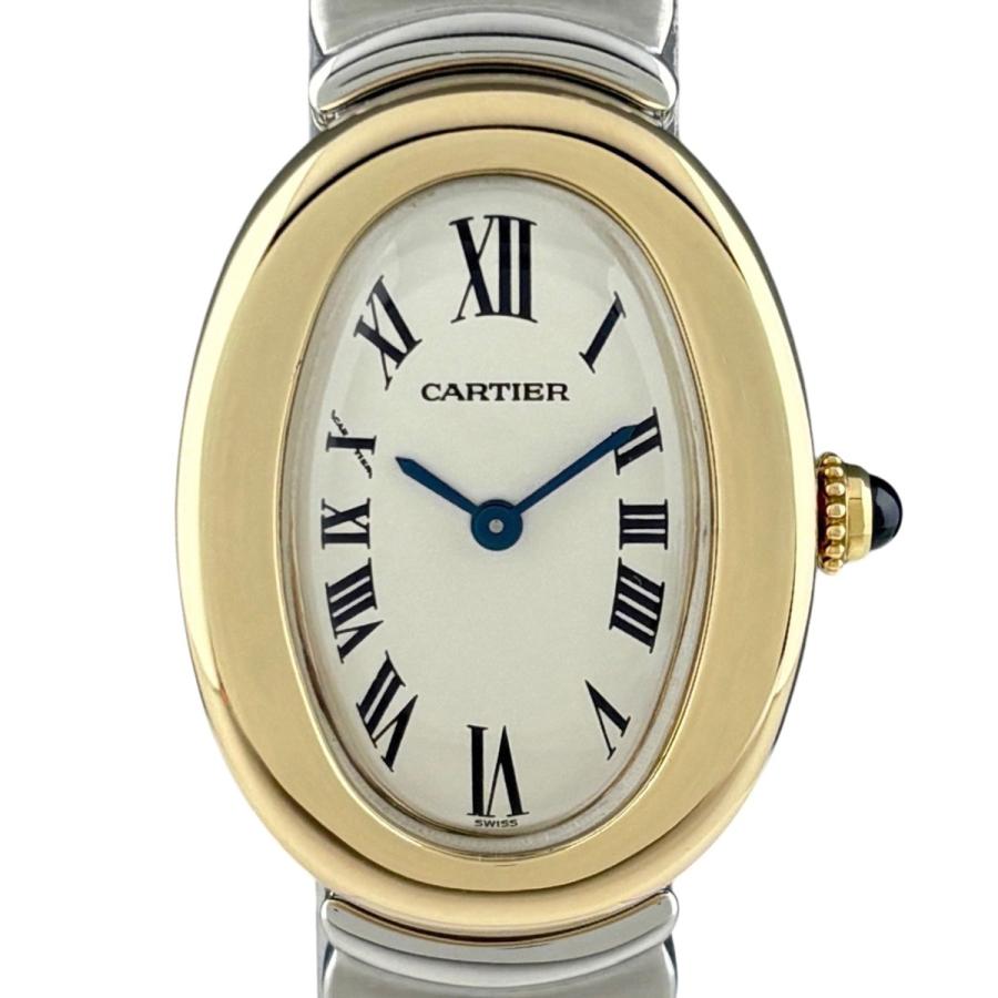 【保証書】カルティエ ベニュワール 1920 W40002F2 クォーツ レディース 【中古】 Cartier - 【保証書】カルティエ ベニュワール 1920 W40002F2 クォーツ