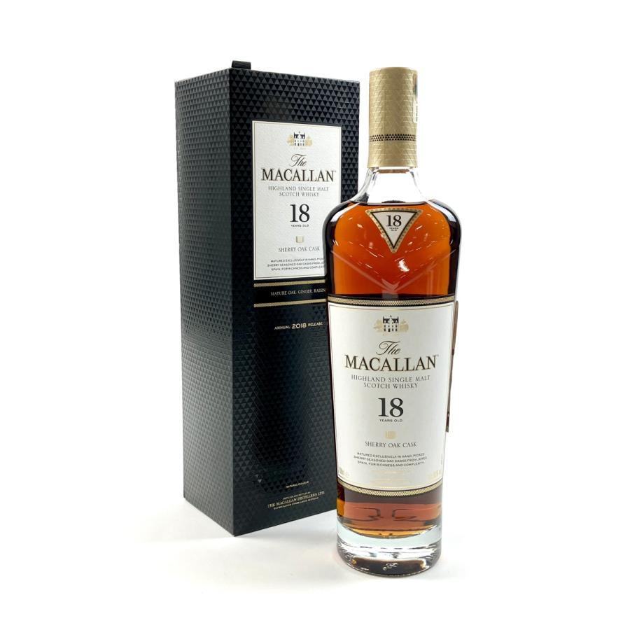 マッカラン MACALLAN 18年 シェリ―オークカスク 2018 700ml スコッチ