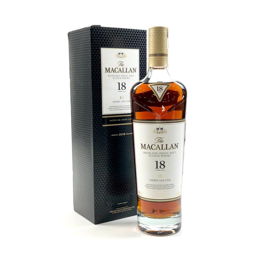 マッカラン MACALLAN 18年 シェリ―オークカスク 2018 700ml スコッチ